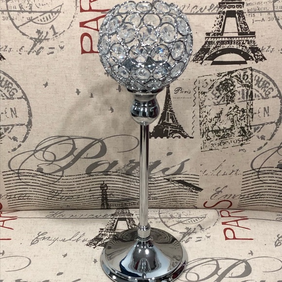 Other - NWOT crystal candle holder